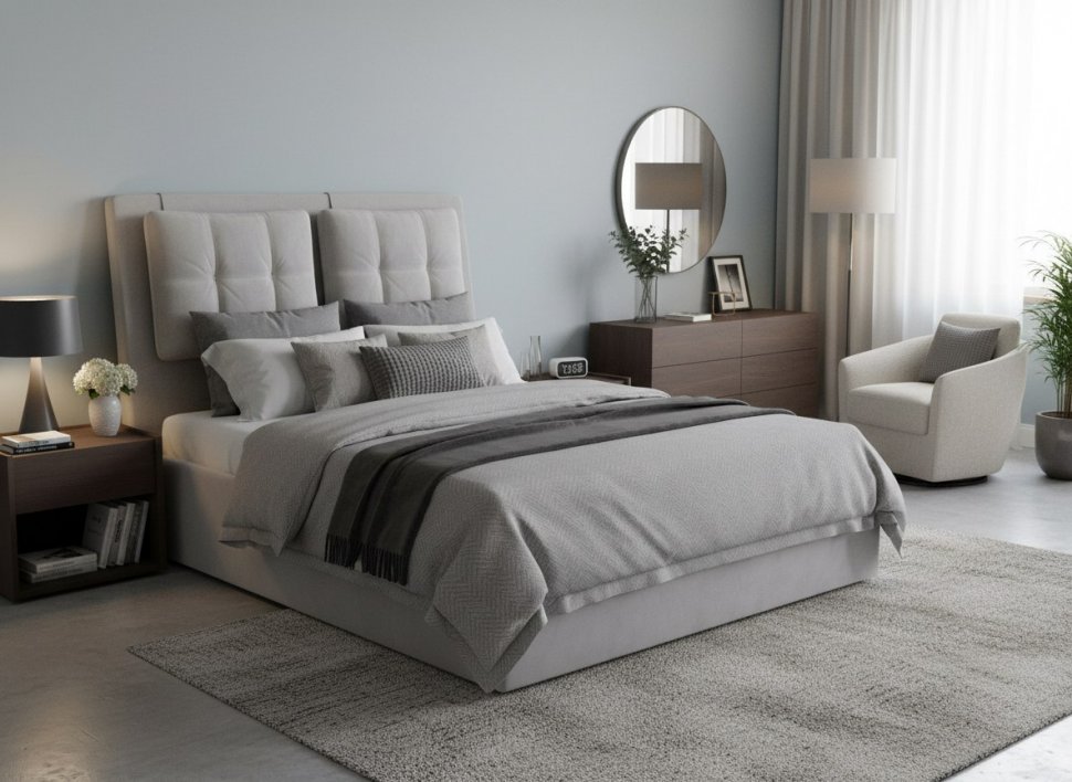 Кровать Ester 1400 модель 311 Ультра смог