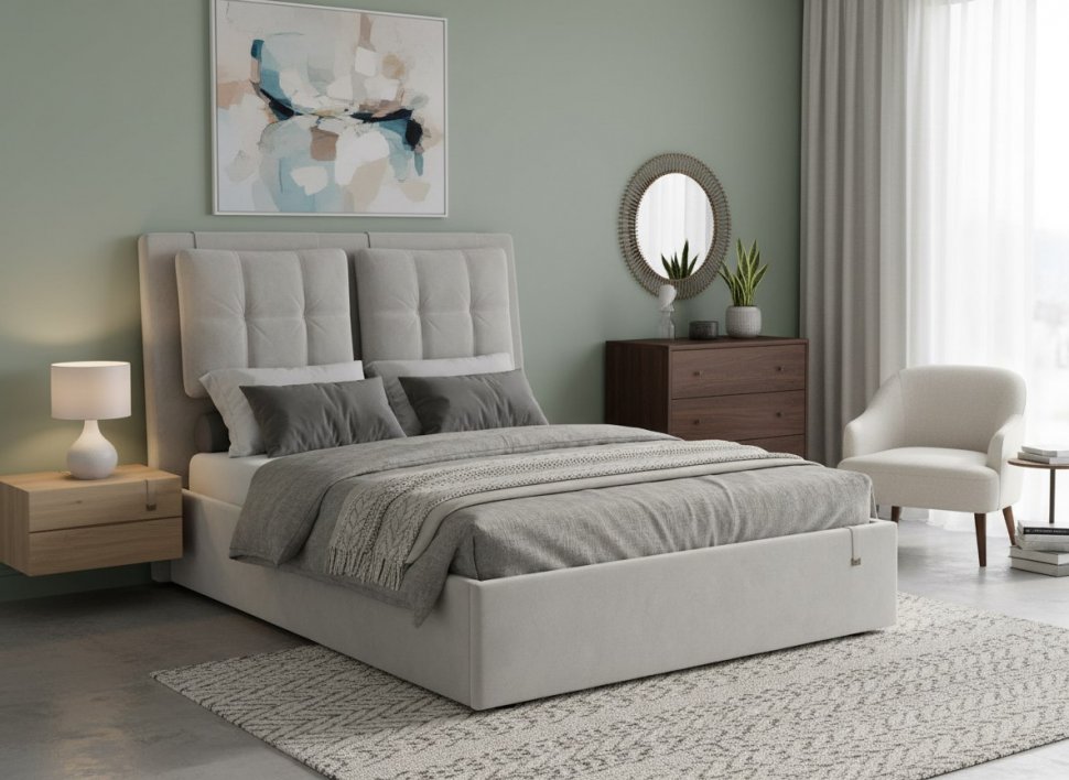 Кровать Ester 1400 модель 311 Ультра смог