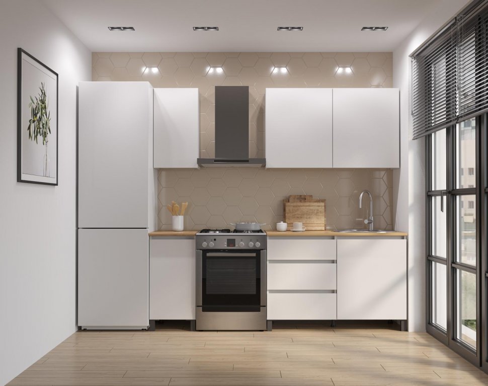 Кухня София 1600 белый