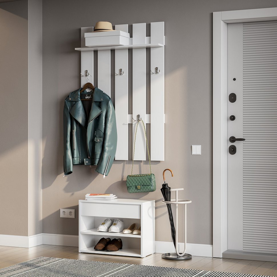 Вешалка Айден ВШ06-800 Белый