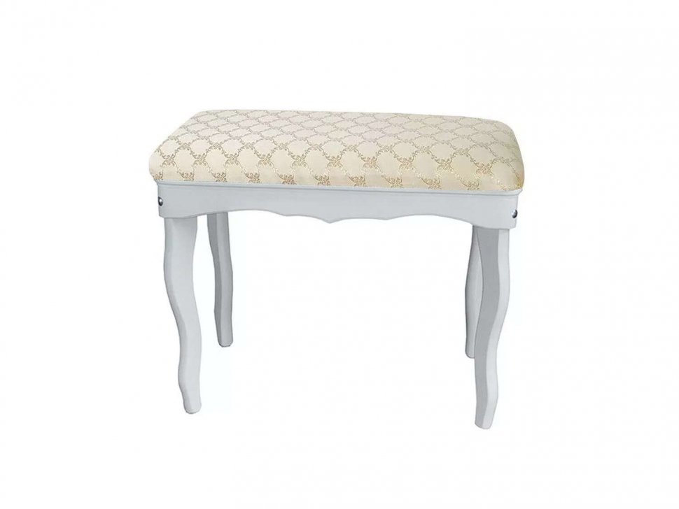 Банкетка Б-5 белый/андрис бежевый