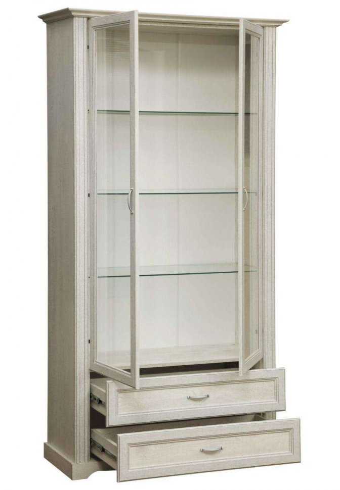 Гостиная Сохо комплектация 2 бетон белый/бетон патина