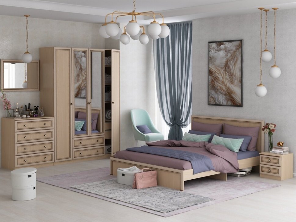 Тумба прикроватная Толедо М-12 Сакура