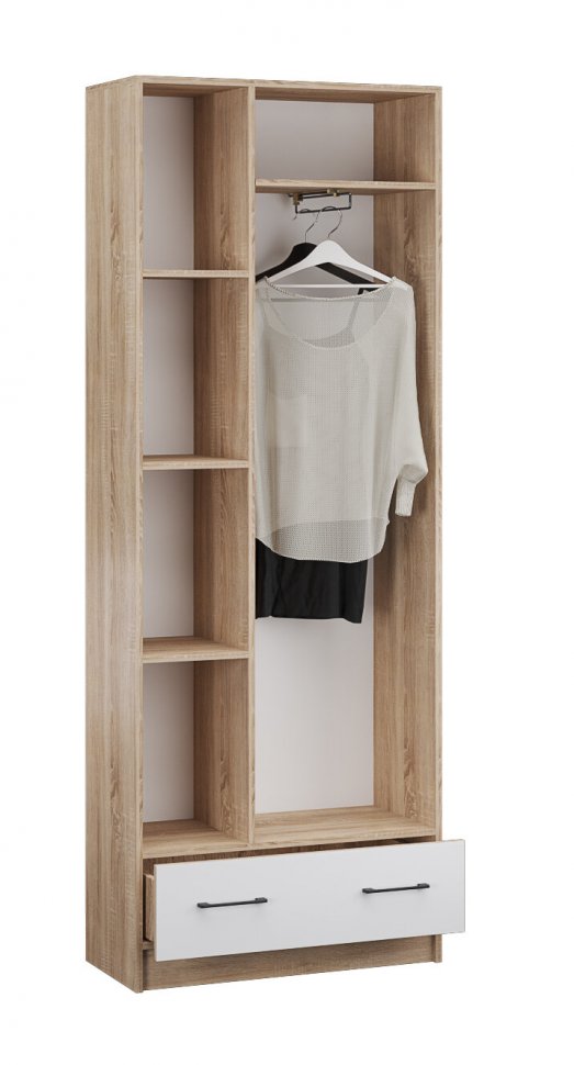 Шкаф двухдверный с ящиком Денвер (ТЭКС)