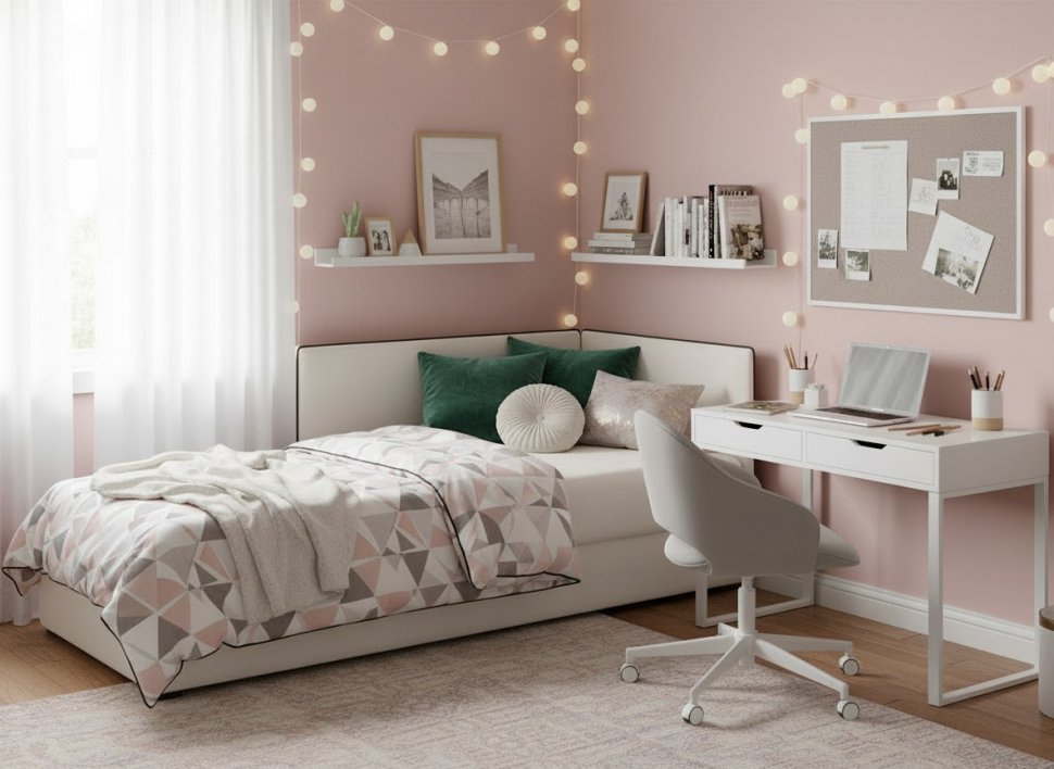 Тахта Mia правая Вивальди 2+Madrit 925