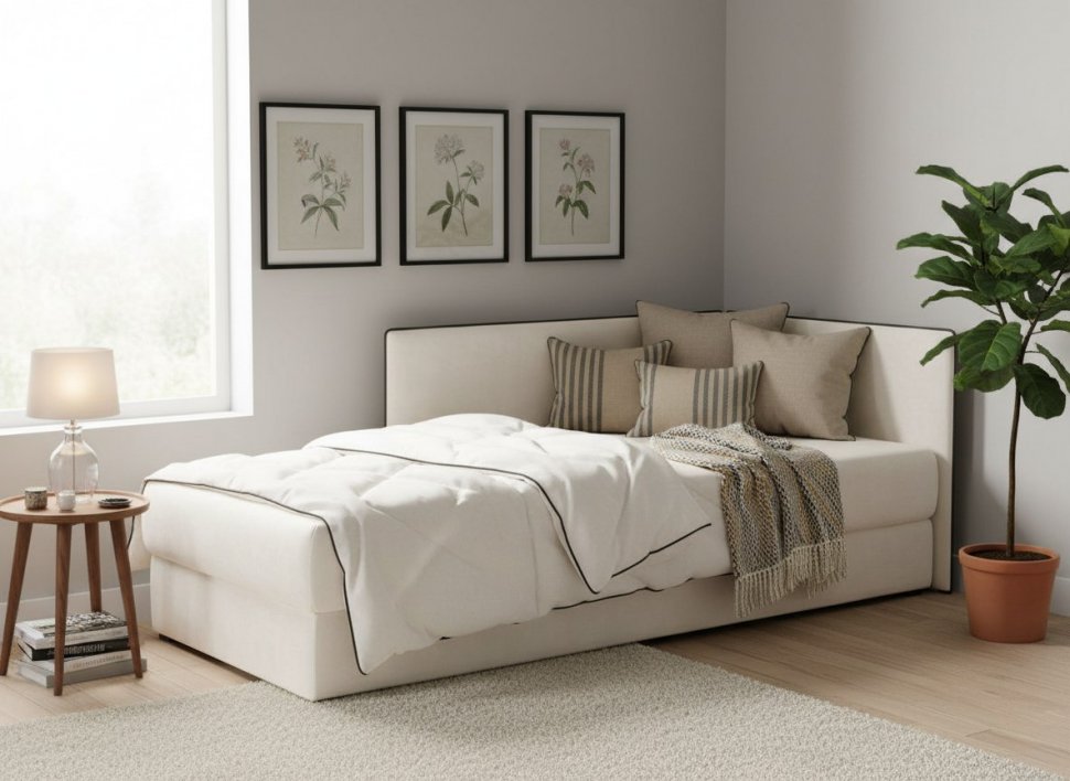 Тахта Mia правая Вивальди 2+Madrit 925