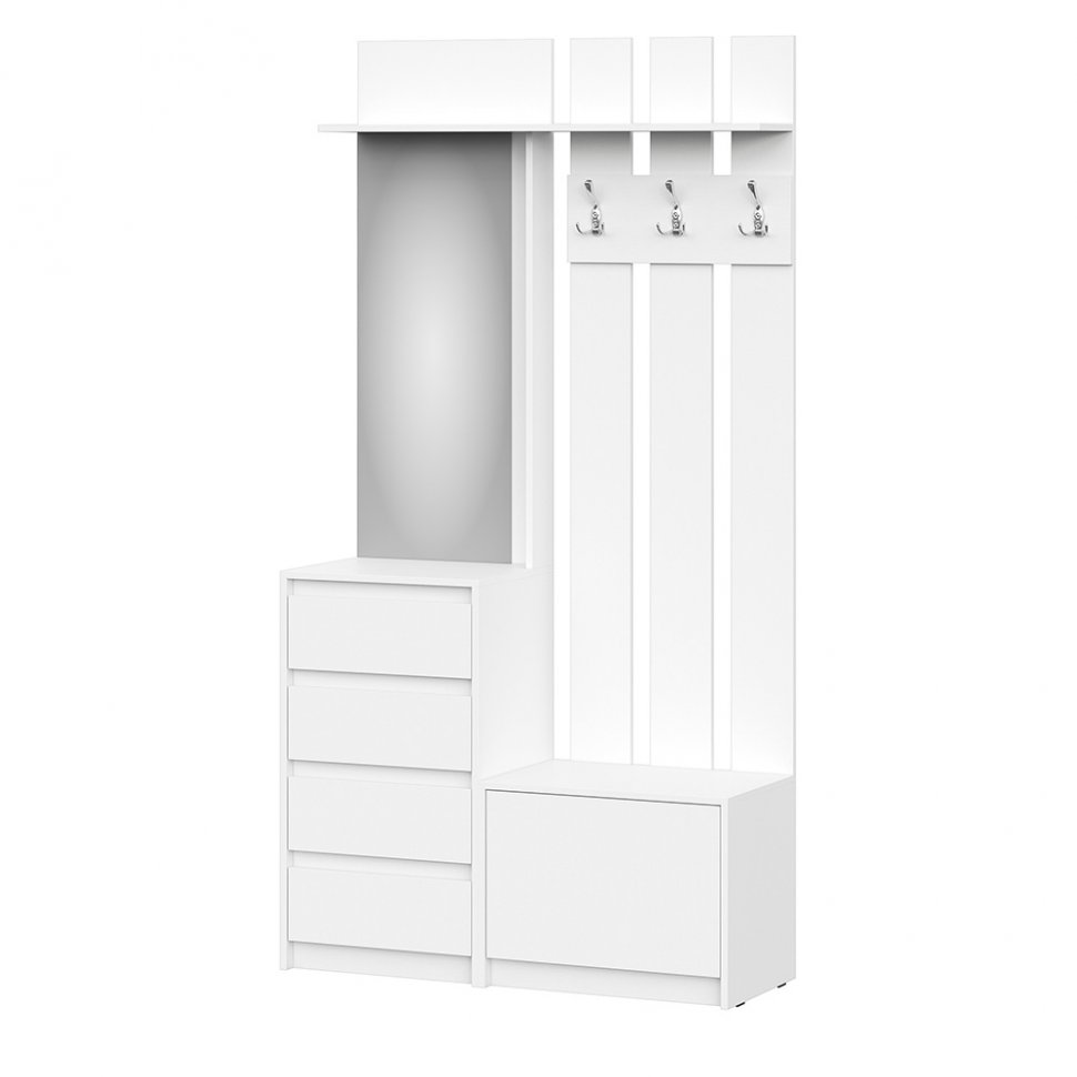 Прихожая Айден ВШ06-1100 (Белый)