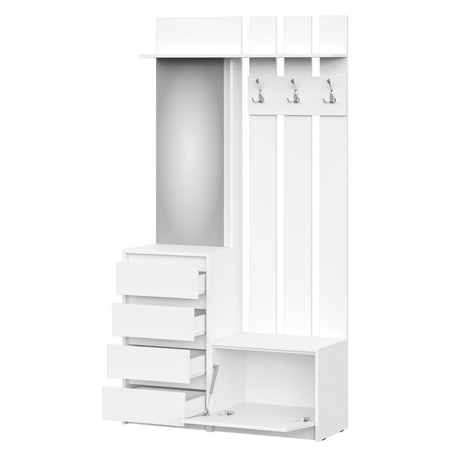 Прихожая Айден ВШ06-1100 (Белый)