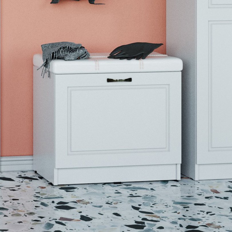 Сиденье мягкое Апполия (ТЭКС) 600 Белый дуб