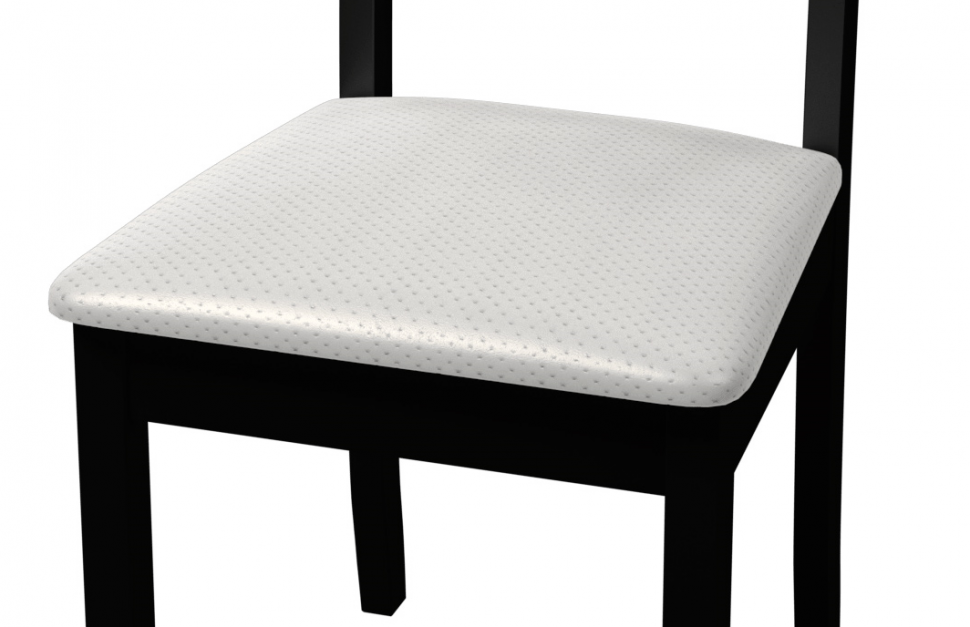 Стул с мягким сиденьем Сакура (Венге / Белый пунто)