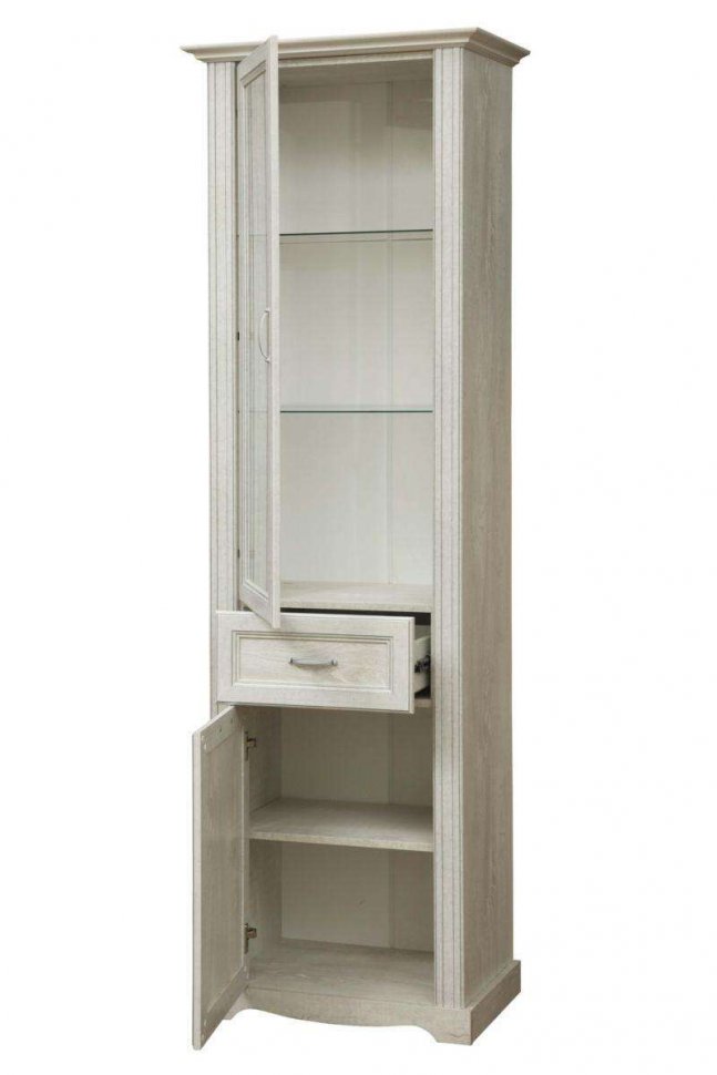 Гостиная Сохо комплектация 3 бетон белый/бетон патина