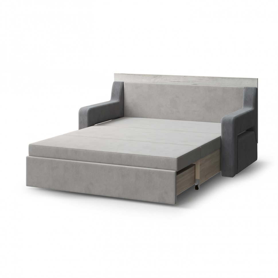 Диван 3в1 со столом Смарт-2 (MLK) Серый