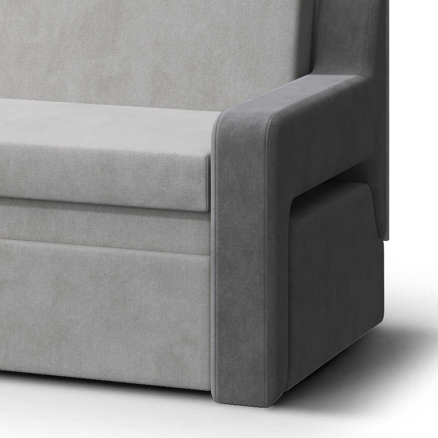 Диван 3в1 со столом Смарт-2 (MLK) Серый