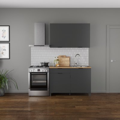 Кухня Венера 1200 Диамант серый