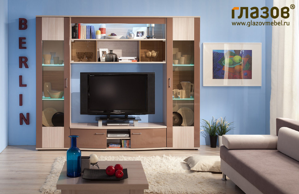 Тумба ТВ BERLIN 11 Глазов-мебель
