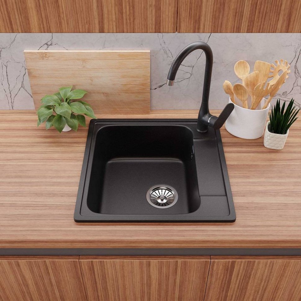 Мойка QUARZ 48, черный