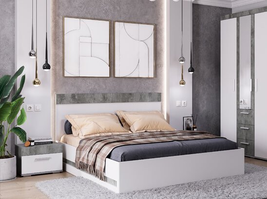 Тумба прикроватная Инстайл ТБ-23 (Мебелони)