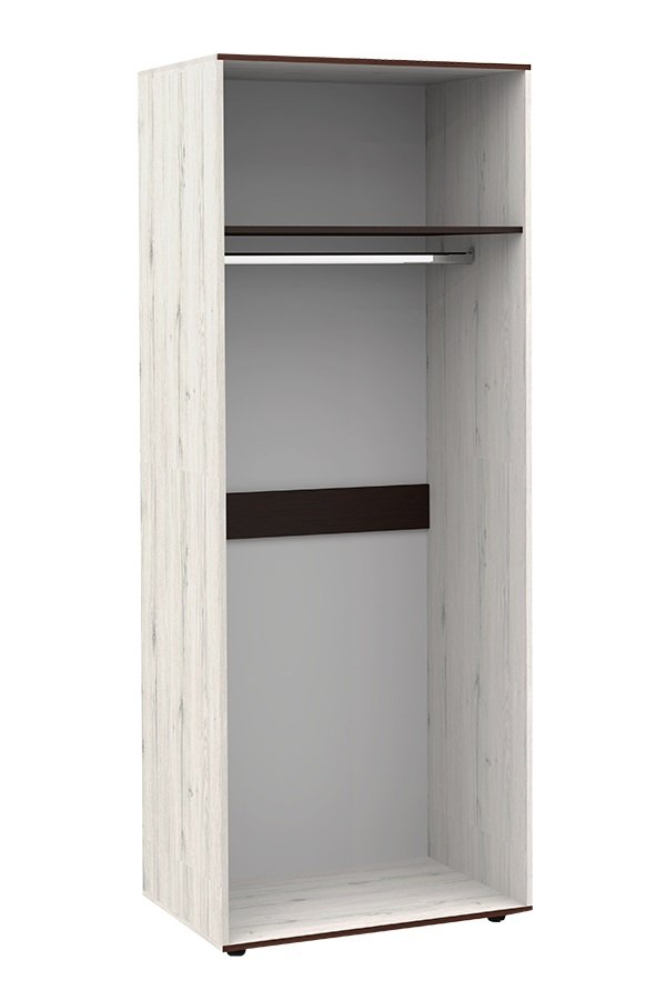 Шкаф для одежды Крафт КТ10 (Заречье) Дуб Крафт белый