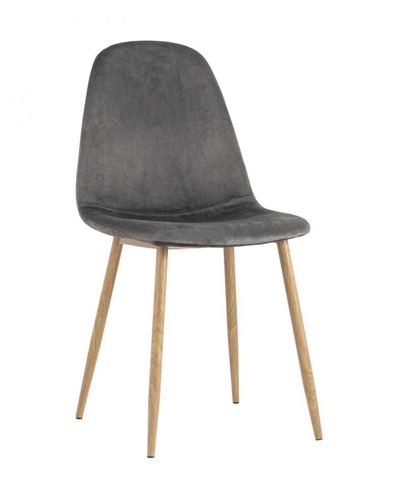 Стул Валенсия (велюр серый)