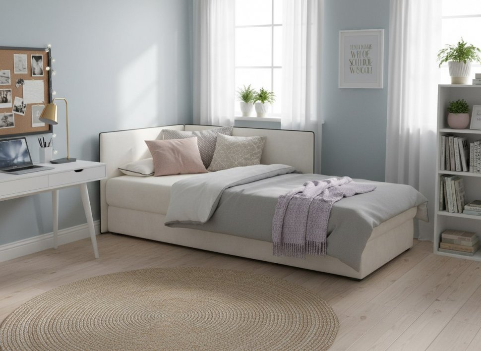 Тахта Mia левая Вивальди 2+Madrit 925