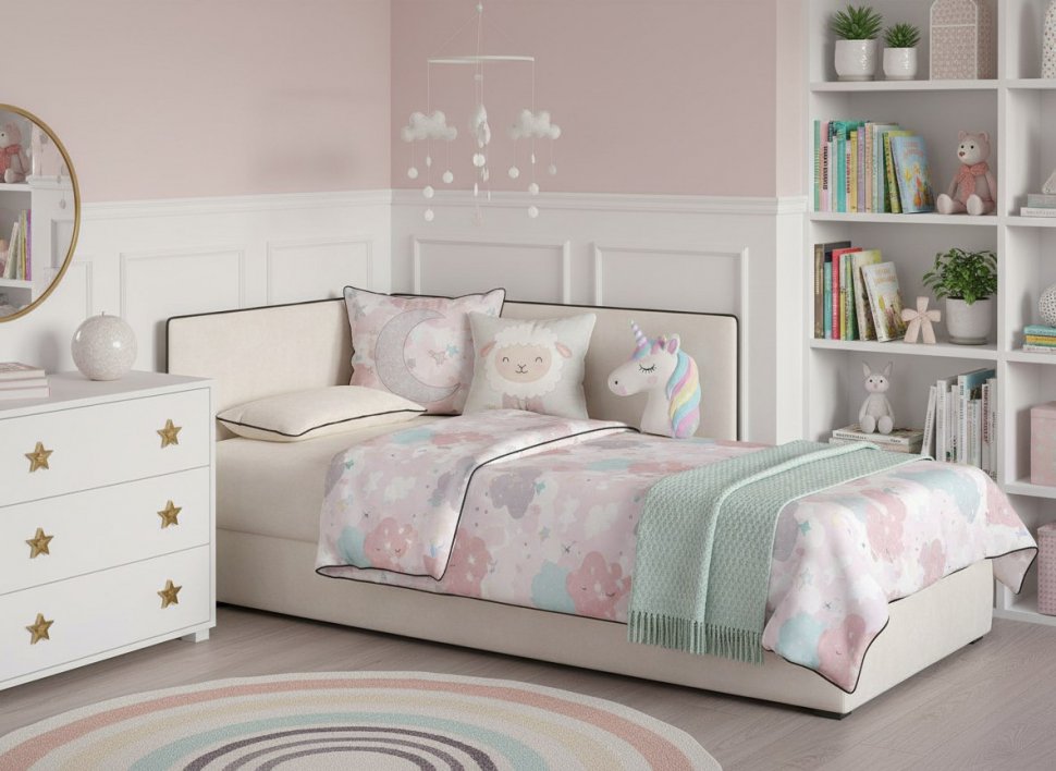 Тахта Mia левая Вивальди 2+Madrit 925