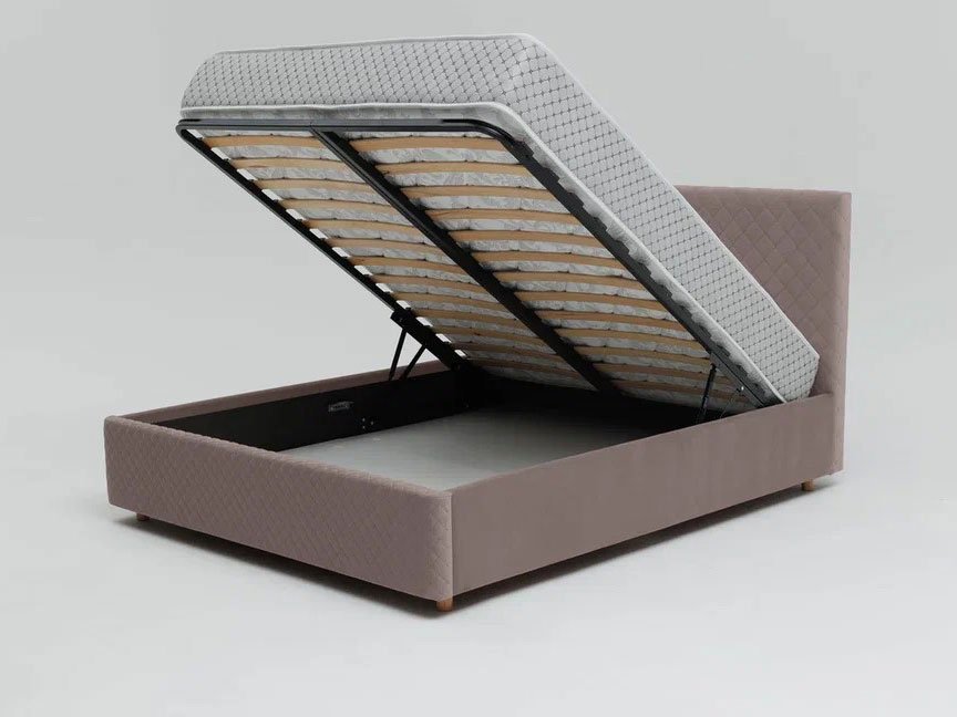 Кровать Galaxy 1400 с под. механизмом / какао №8