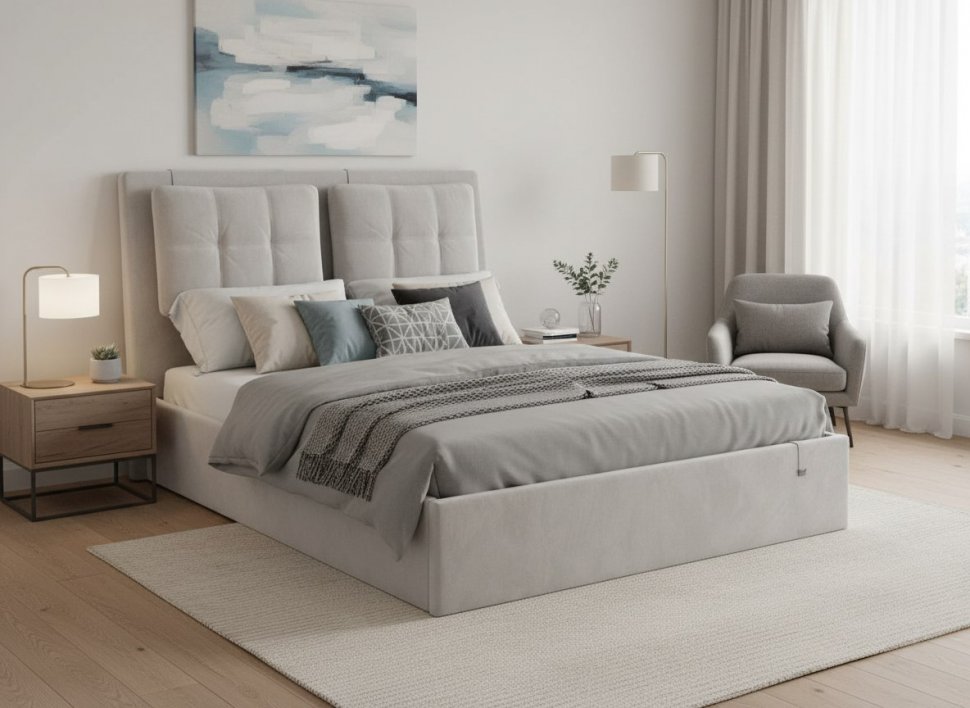 Кровать Ester 1600 модель 311 Ультра смог