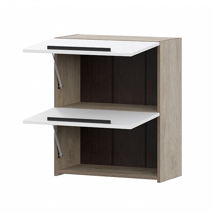 Шкаф кухонный навесной 60 см Этна 6в2я (Софт Вайт)