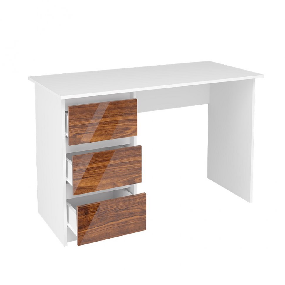 Стол письменный Айден СТП06-1200 Белый / Кедр