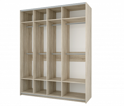 Шкаф Фортуна-1 (1800) 400/400/400/600 Семья Мебелони