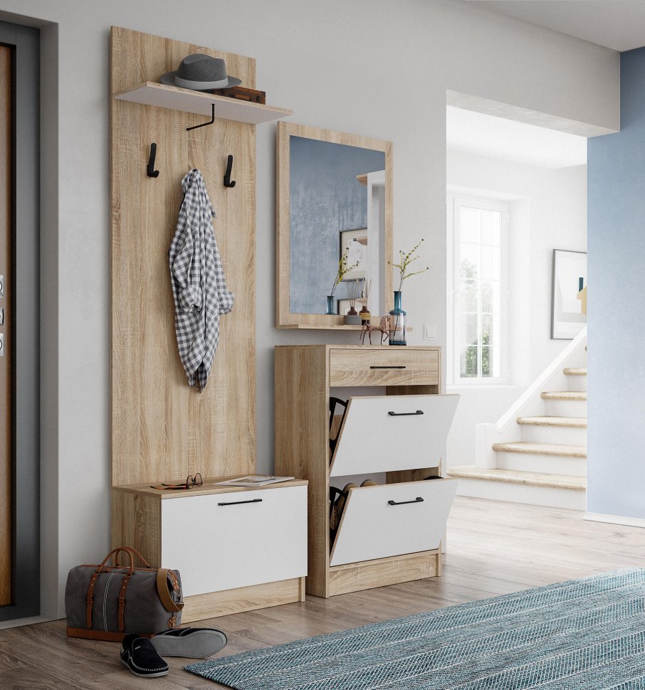 Тумба с вешалкой Денвер (ТЭКС)