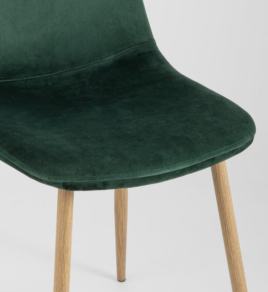 Стул Валенсия (велюр зеленый)