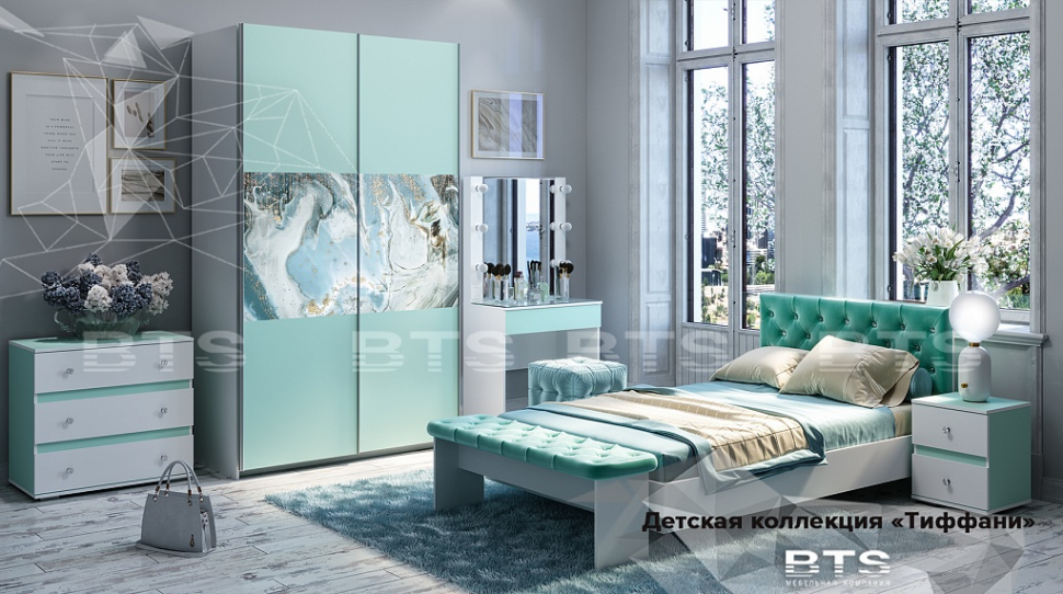 Детская мебель Тифани БТС Комплект 3