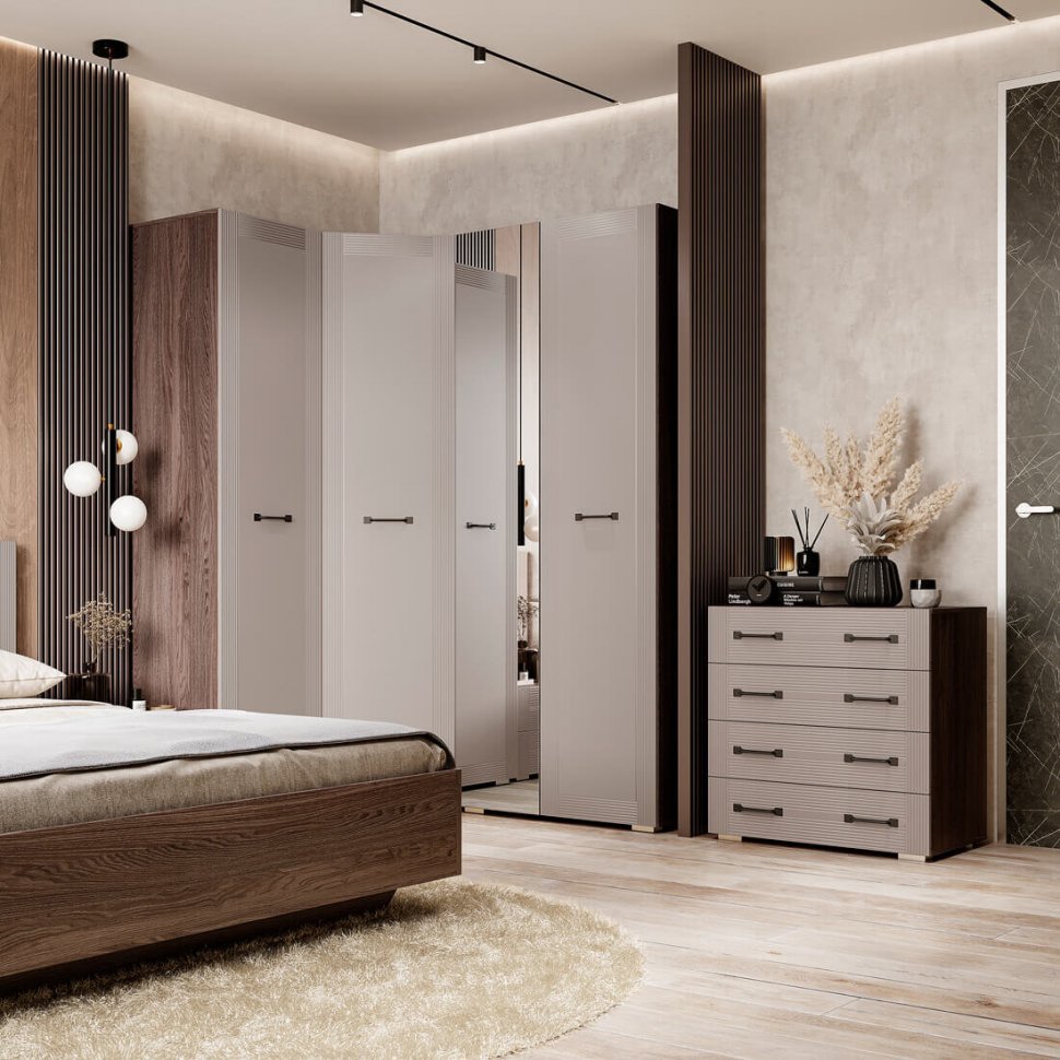 Шкаф-пенал Моника ПН-21 (Семья Мебелони)