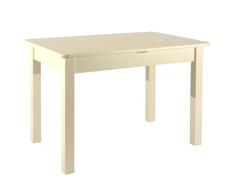 Стол обеденный деревянный Гамбург, слоновая кость