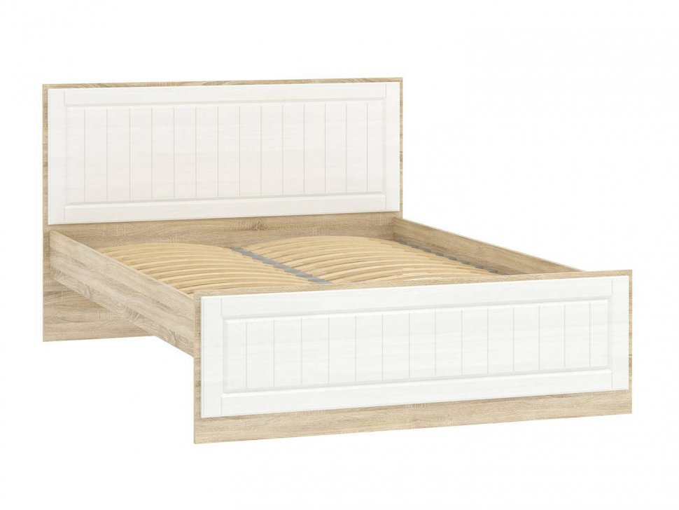 Спальня Оливия комплектация 2 Дуб Сонома/белое дерево