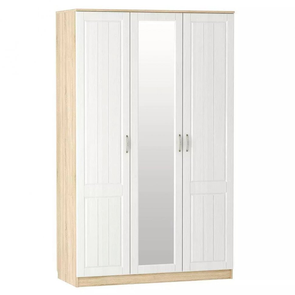 Спальня Оливия комплектация 2 Дуб Сонома/белое дерево