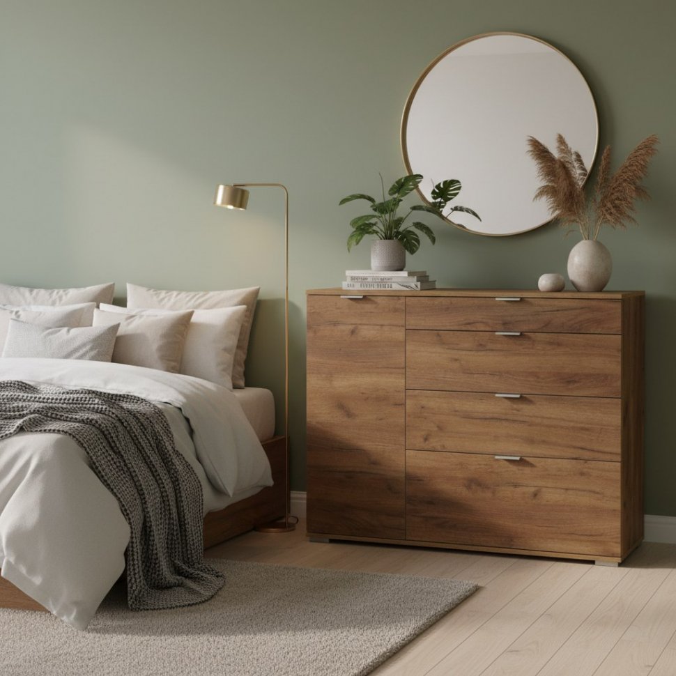 Комод НК-3 Дуб крафт табачный