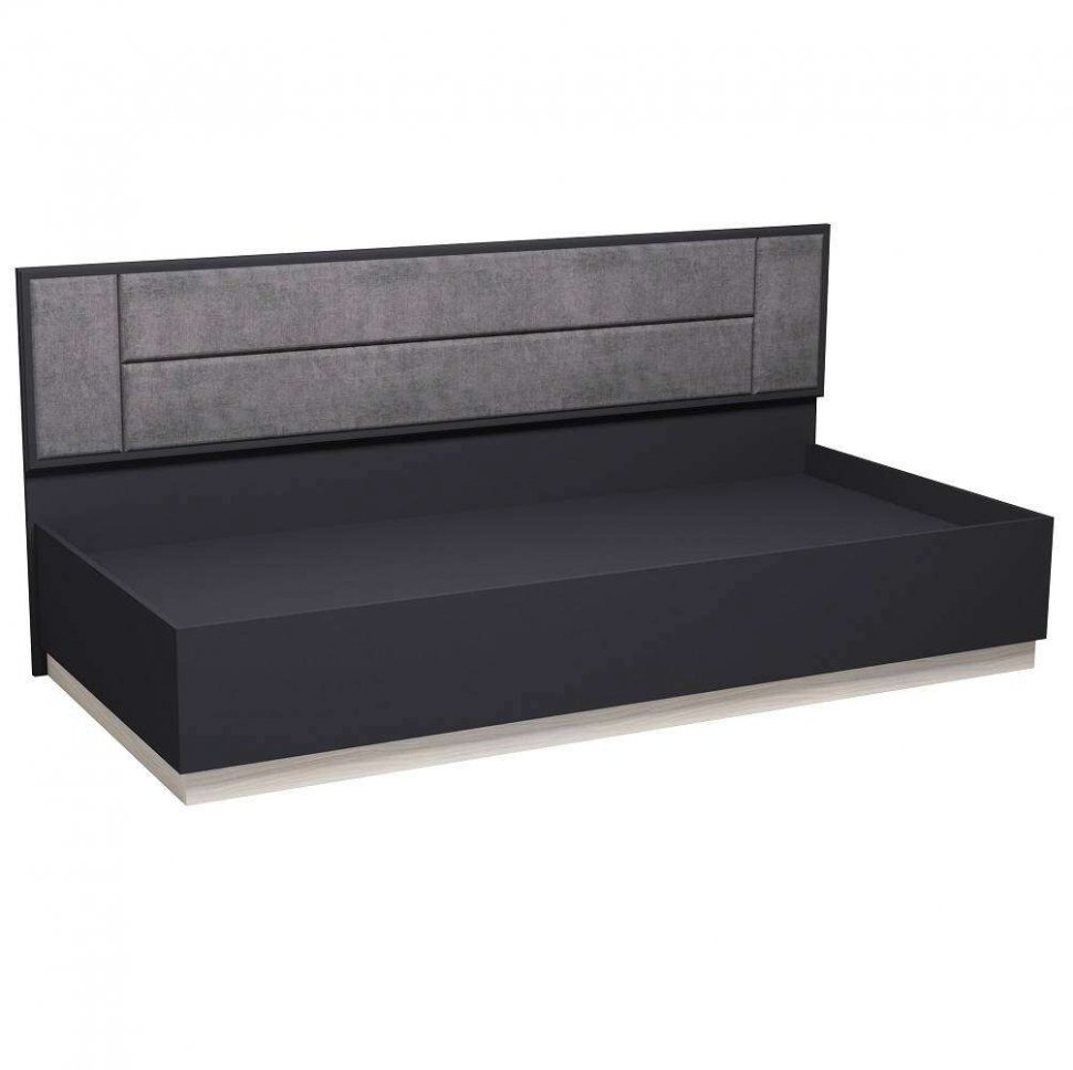 Кровать 80х200 Аурелио (Глазов) Антрацит