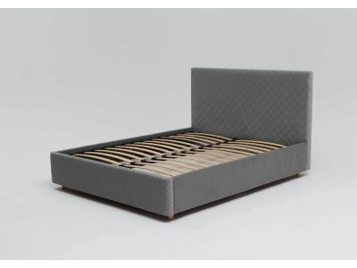 Кровать Galaxy 1800 с основанием / серый №25