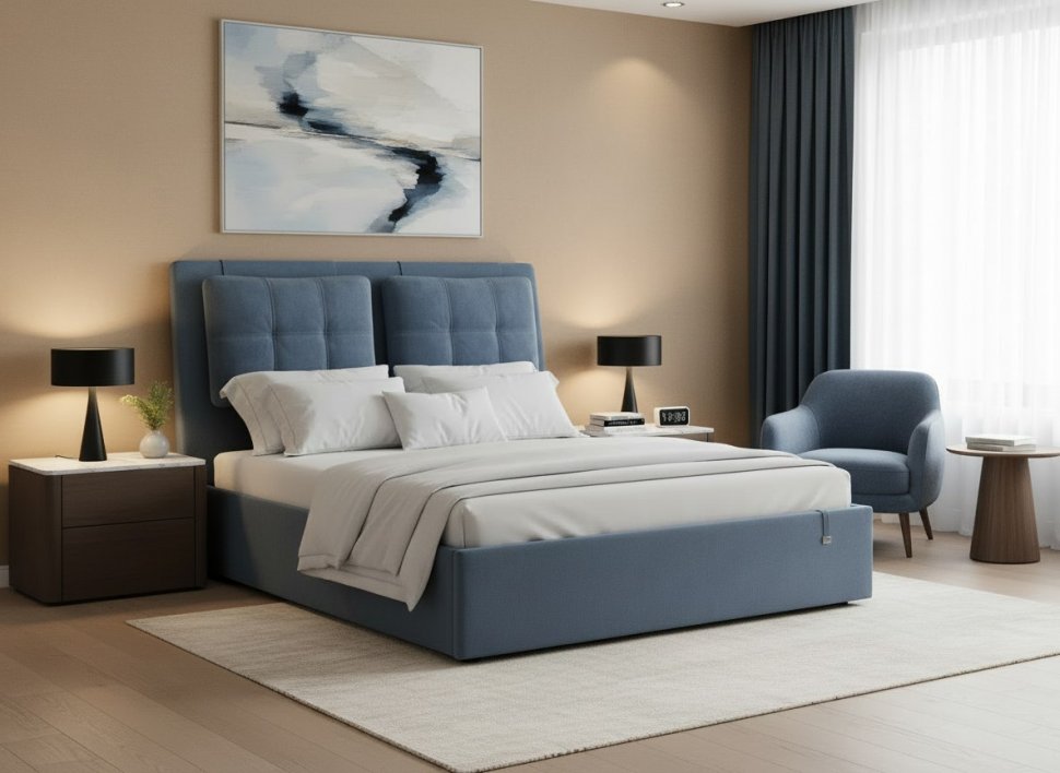 Кровать Ester 1600 модель 311 Галакси лайт 22