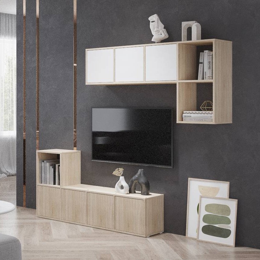 Дверца для стеллажа Лайт (Алисия) Белый