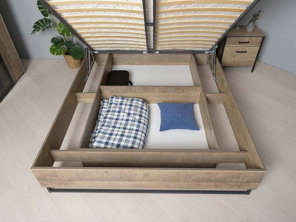 Спальня Трувор (Моби) Комплект 1 Дуб Гранж Песочный/Интра