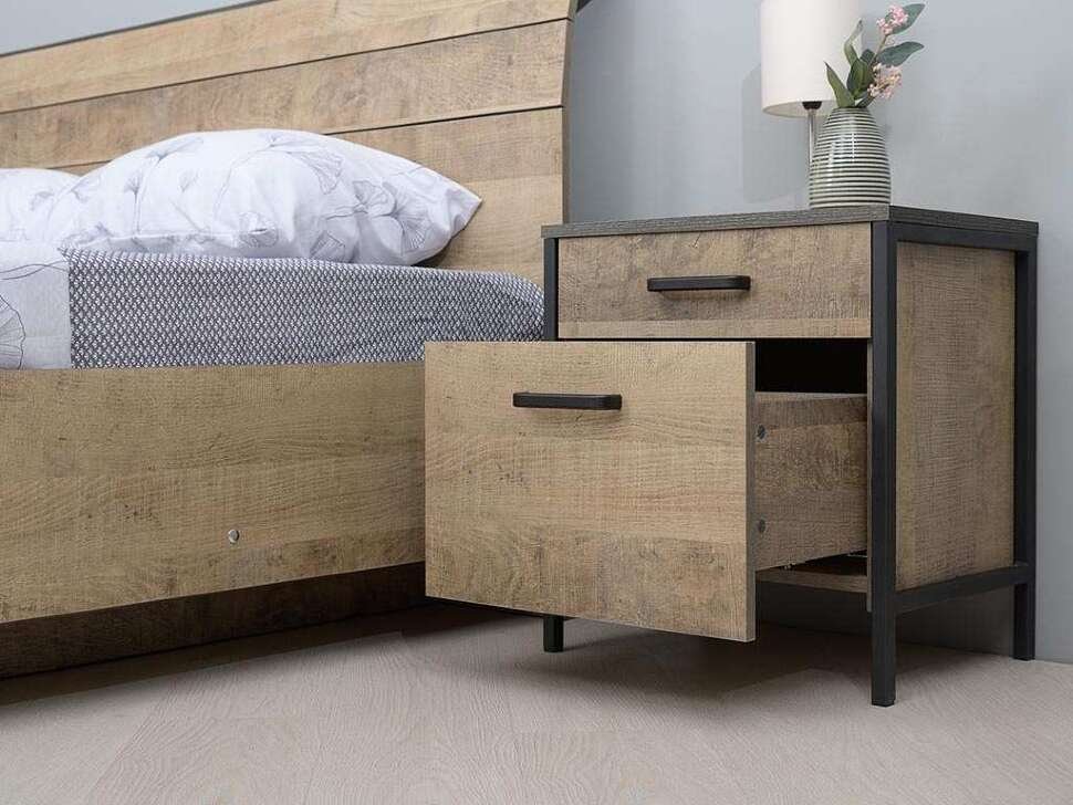 Спальня Трувор (Моби) Комплект 1 Дуб Гранж Песочный/Интра