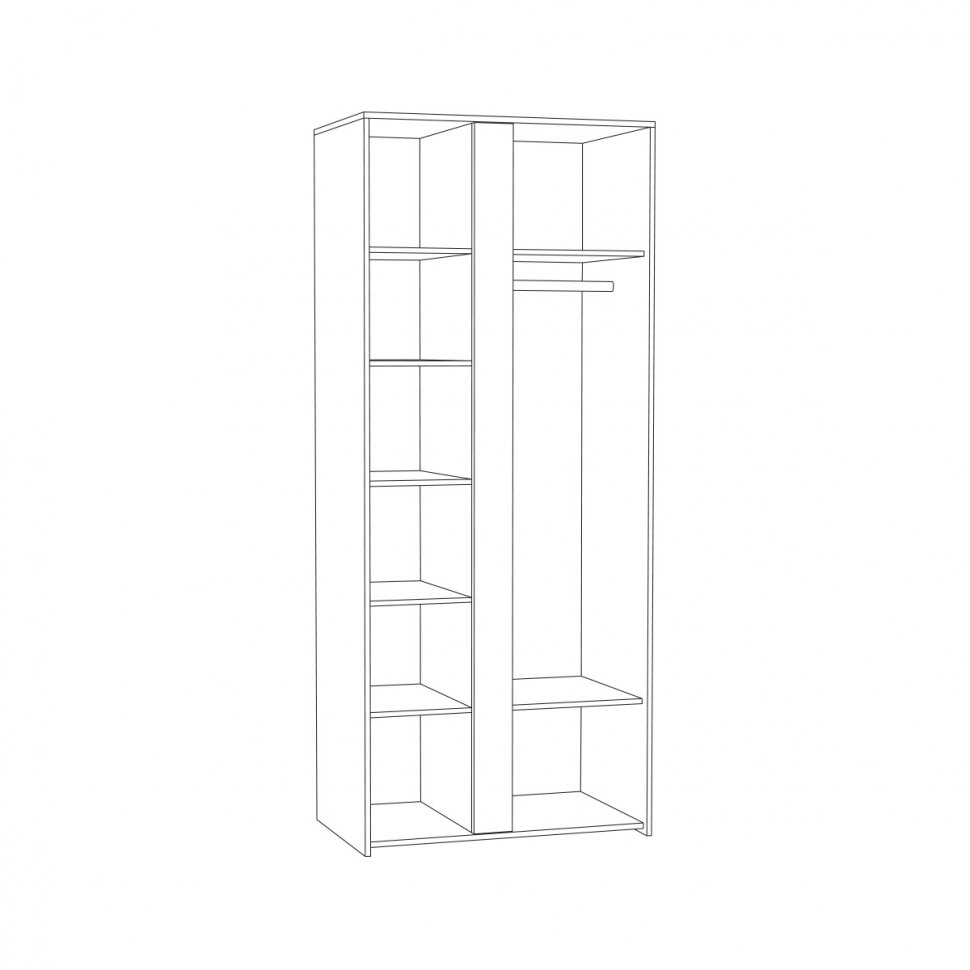 Спальня Трувор (Моби) Комплект 1 Дуб Гранж Песочный/Интра