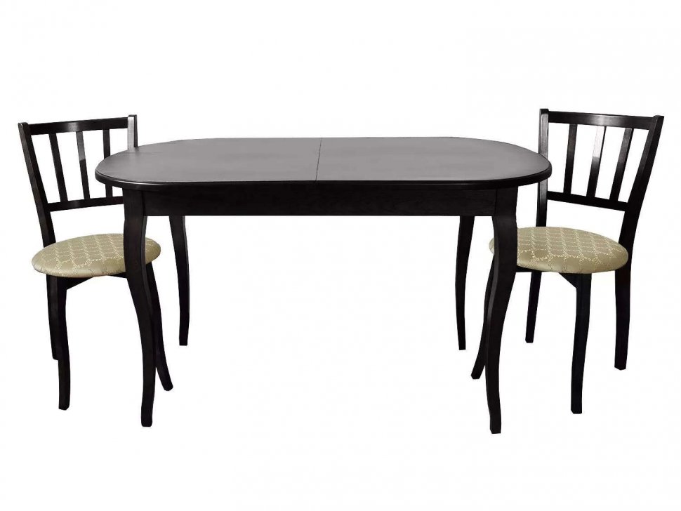 Обеденная группа СО-13/С-32 черный/бежевый