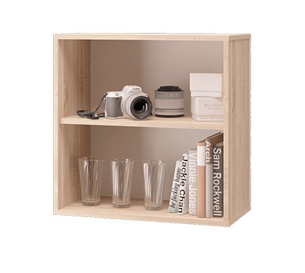 Шкаф настенный (полка) квадратный Скайлайн 600 MLK