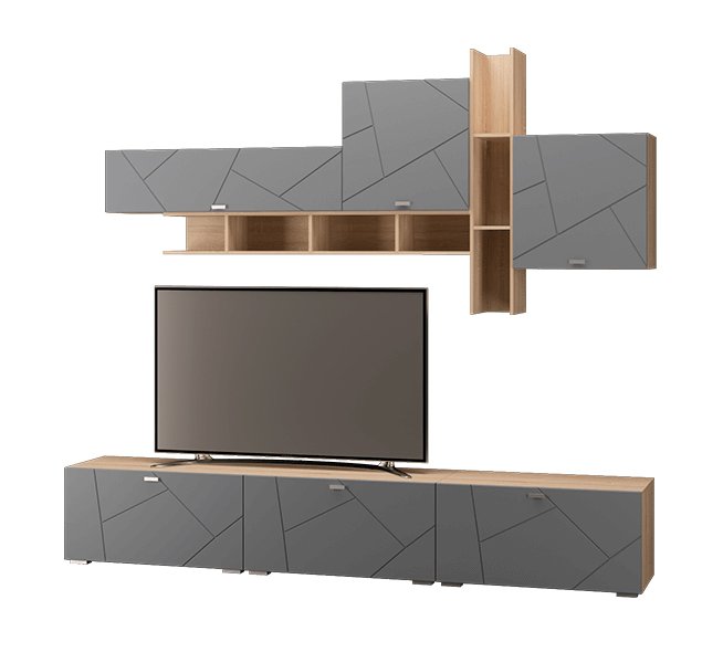 Шкаф настенный (полка) квадратный Скайлайн 600 MLK