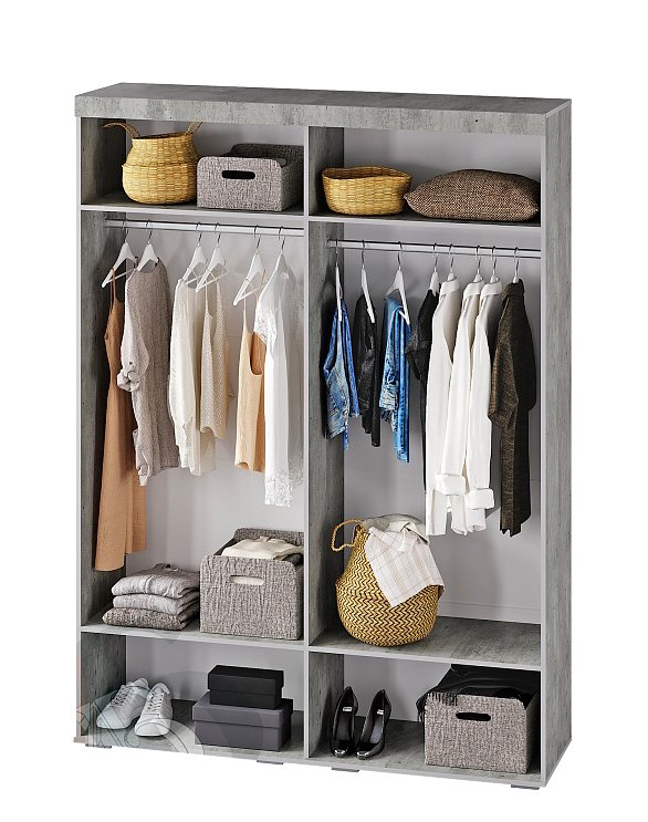 Шкаф 4-х дверный Инстайл ШК-31 (Мебелони)