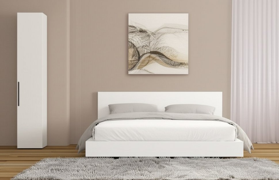 Эйр шкаф-пенал 16.324.01 Белый